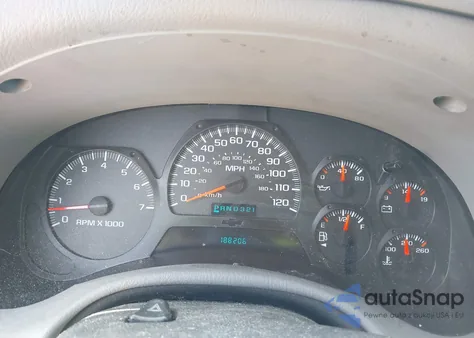 2005 Chevrolet Trailblazer Ext Ls из США, поврежденный, VIN 1GNET16S356141149